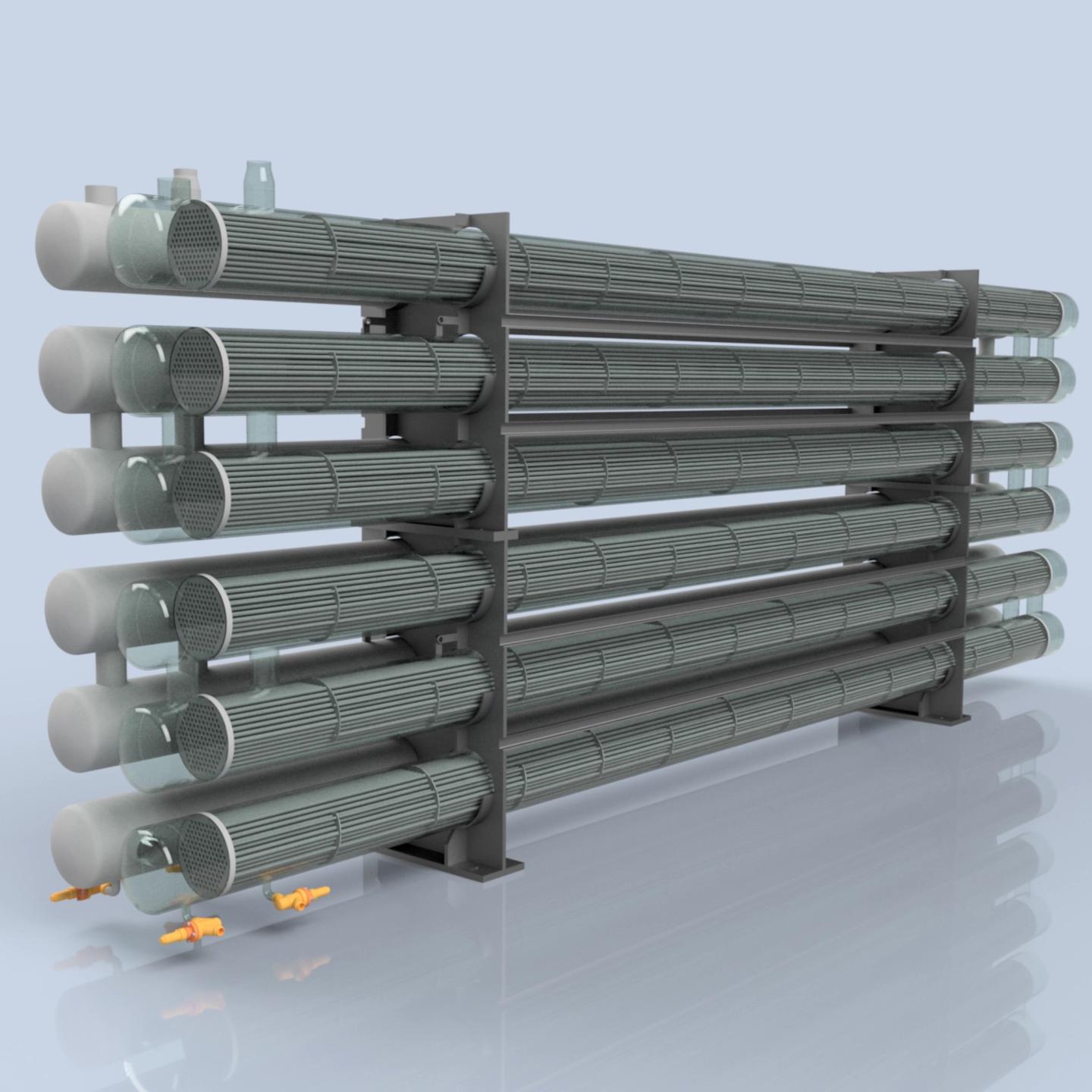  Tube and shell heat Exchanger